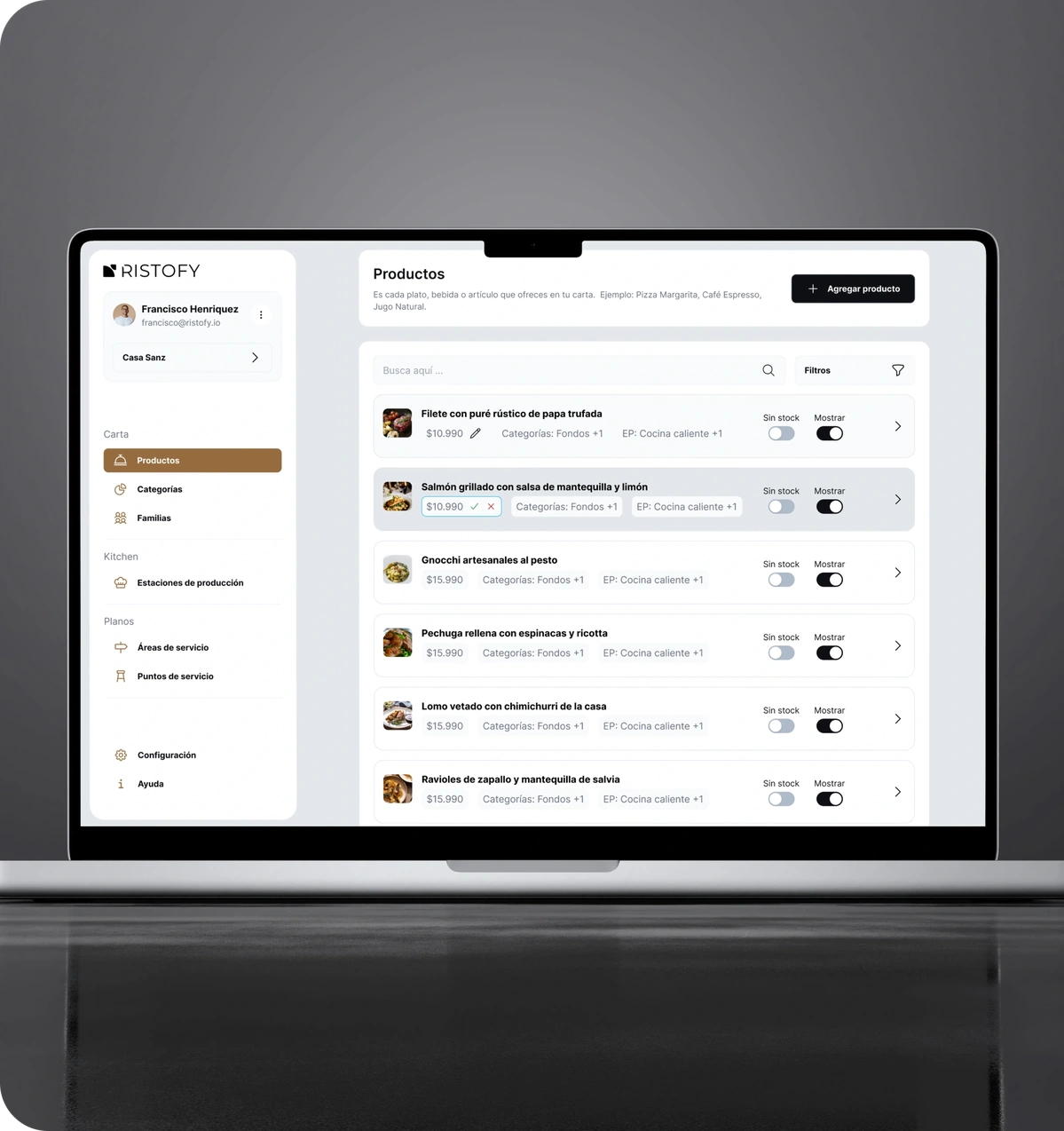 Gestión transparente y trazable
