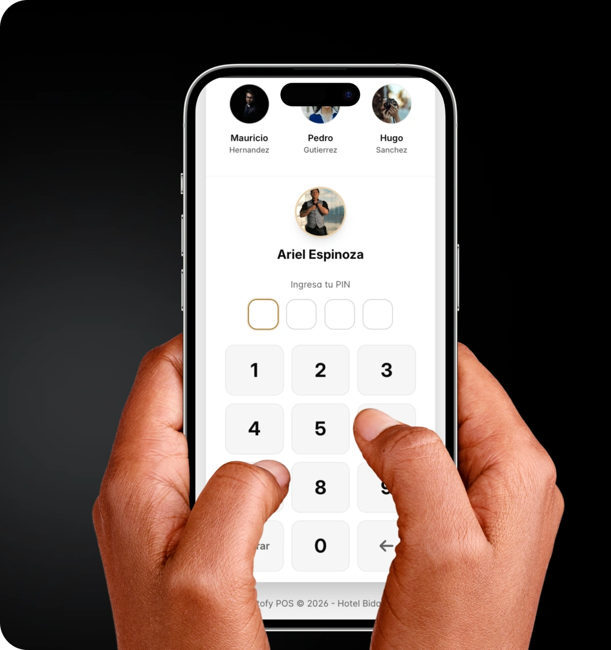 Seguridad y control con roles de usuario