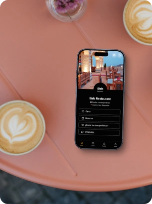 Scan & View - Menú digital en smartphone
